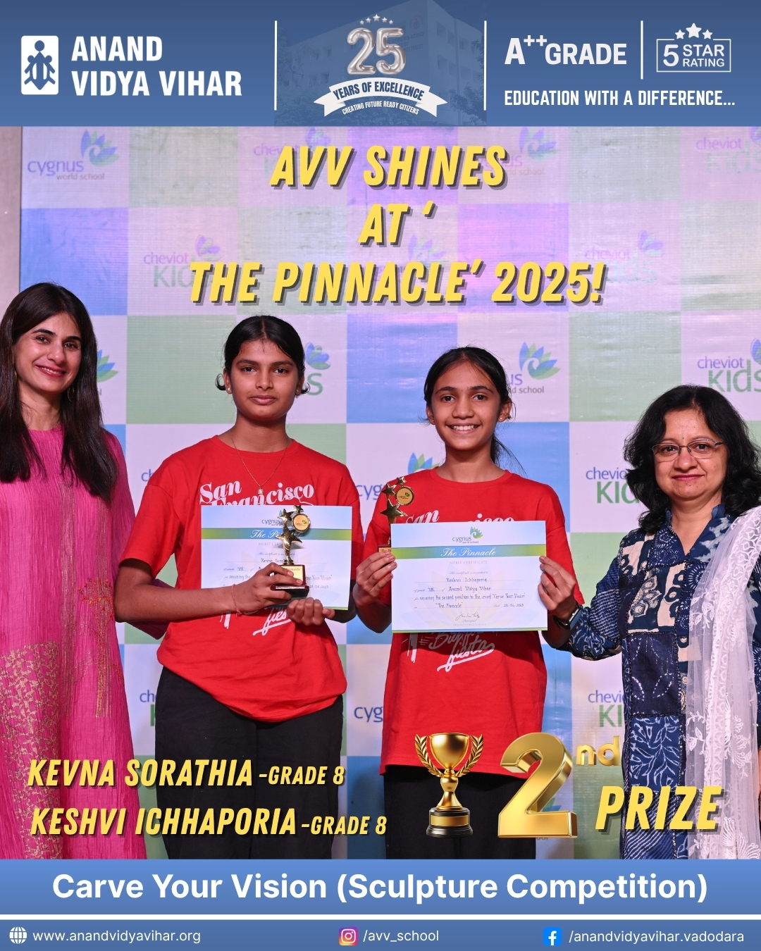AVV Shines at 'The Pinnacle' 2025!